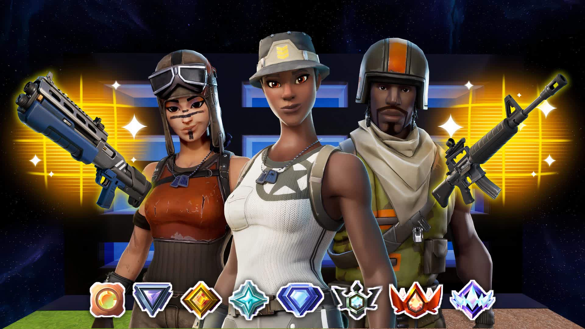 🔥 Trio 🔥 Cup Zone Wars (32 Players)