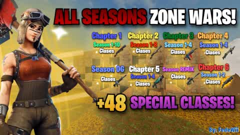 ALL SEASONS ZONE WARS +130 CLASSES🌴