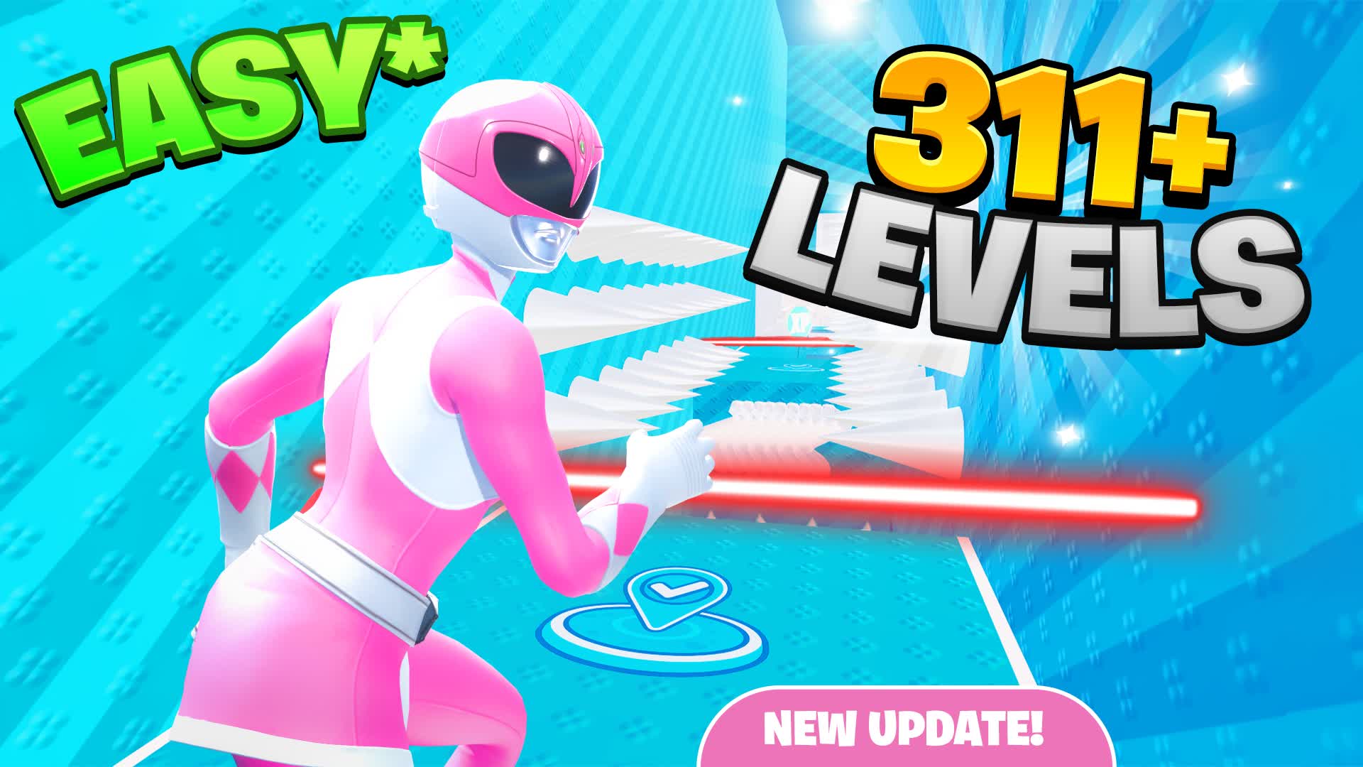 🦸‍♂RANGERS PARKOUR 311 LEVELS🏃 4183-3044-6183 by kaiyz