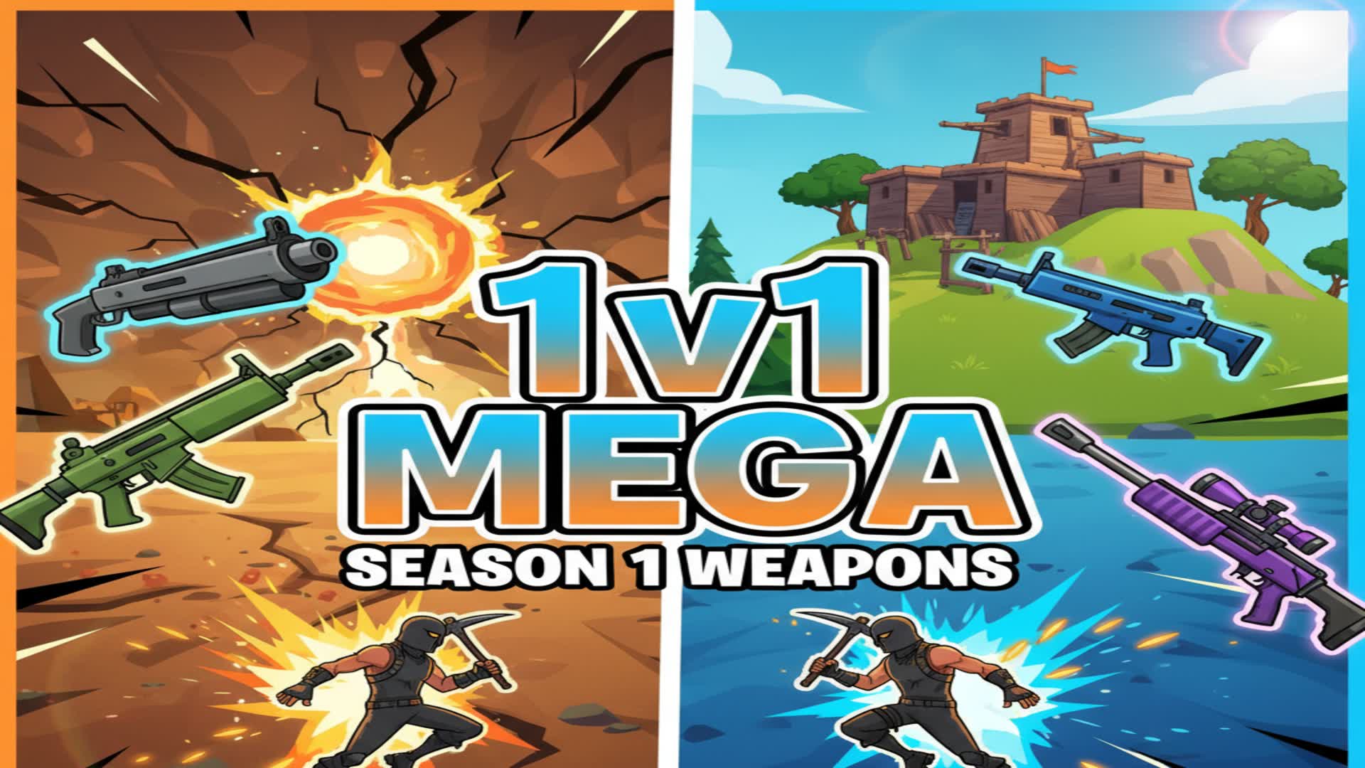 1V1Old Gen: TEMPORADA 1