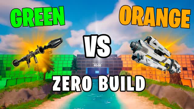 🟢 GREEN vs ORANGE 🟠 | Team Battle