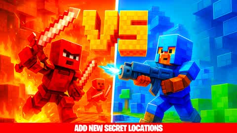 MINECRAFT RED VS BLUE 🔴🔵‎‎