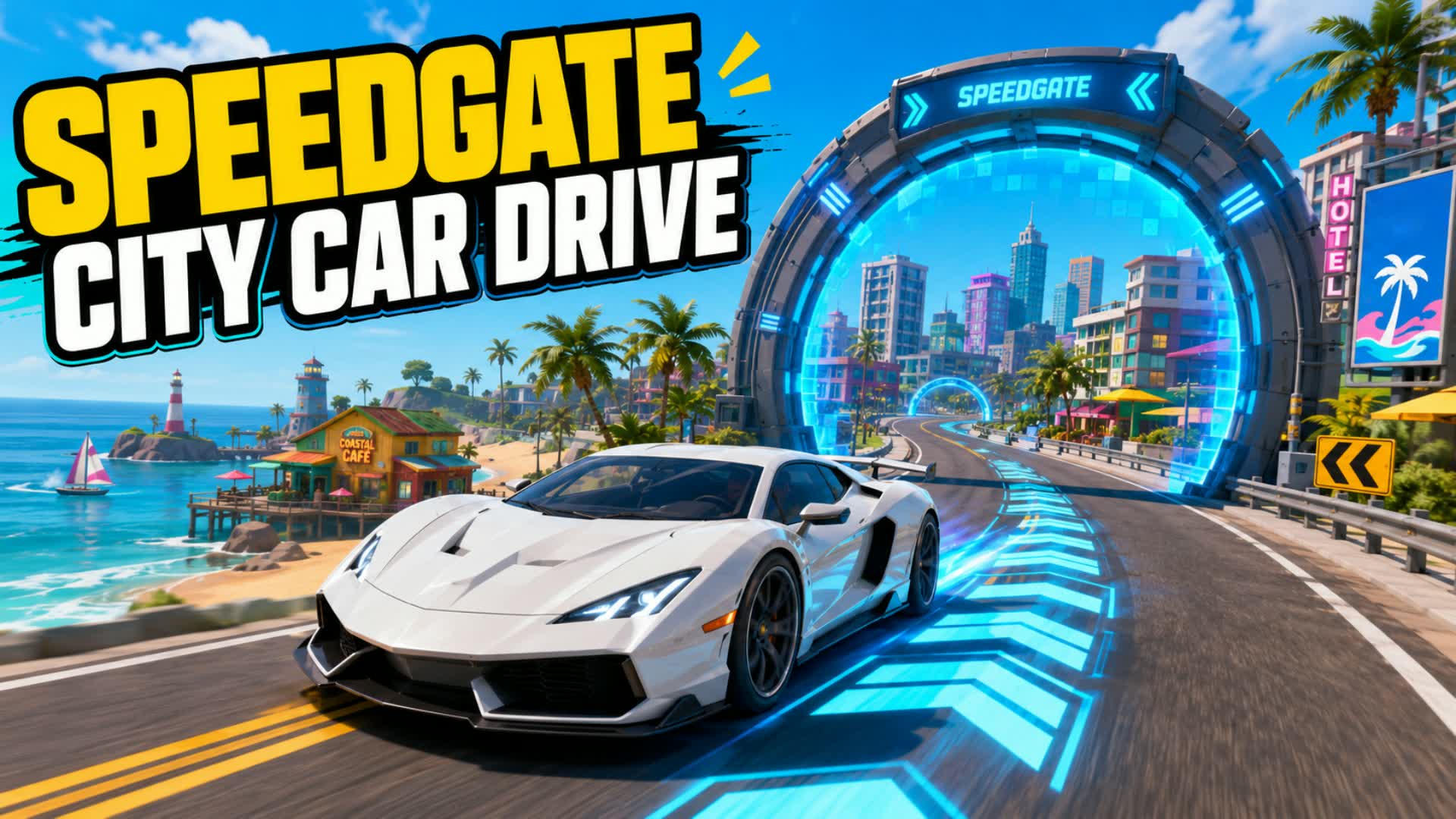 🚗 SPEEDGATE CITY 車の運転 🚗