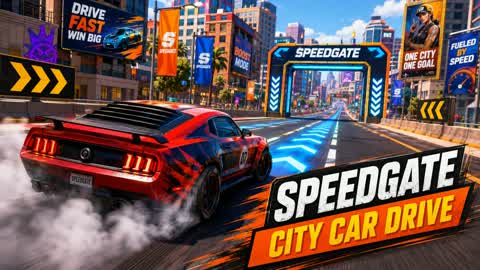 🚗 SPEEDGATE CITY CAR DRIVE 🚗