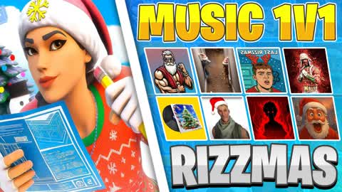 ⭐RIZZMAS 1V1 BUILD FIGHTS🧑‍🎄 MUSIC🎵