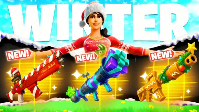 WINTER 1V1 FFA - ALL GUNS & RIDES🎯