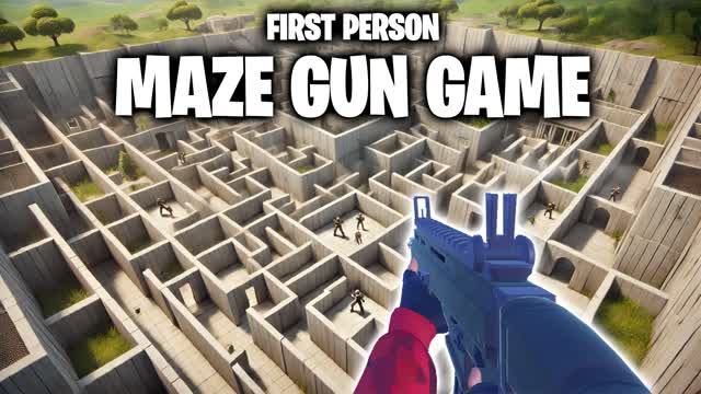 ₪ FIRST PERSON MAZE GUN GAME ₪