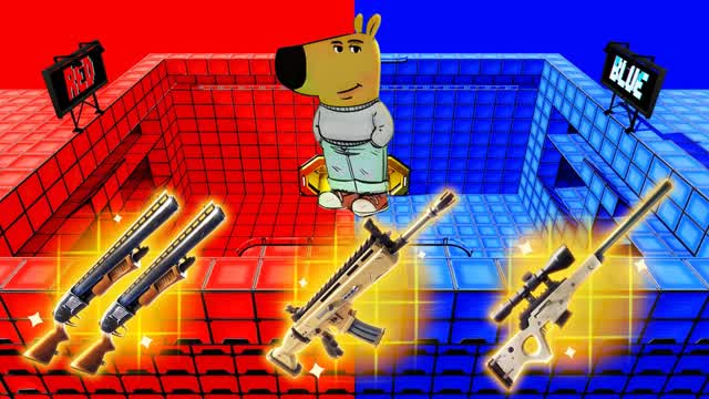 CHILL GUY RED VS BLUE 🔴🔵