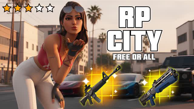 🌇 RP CITY ALL WEAPONS - FREE FOR ALL 🌄
