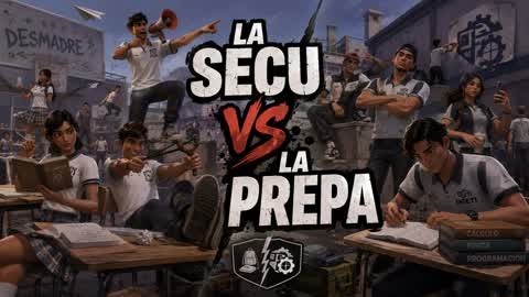 SECUNDARIA vs PREPA 🏫 COLEGIO ESCUELA