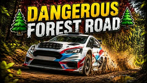 🌲DANGEROUS FOREST ROAD🌲