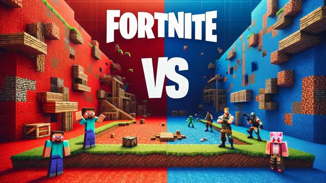 🔴RED VS BLUE💎 MINECRAFT