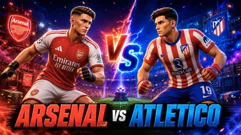 ARSENAL vs ATLETICO CHAMPIONS LEAGUE