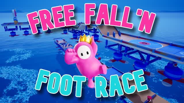 Free Fall'n Foot Race