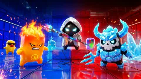 RED VS BLUE FLUFFY 🔴🔵