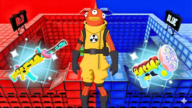 DONUT 🍩 RED VS BLUE 🔴🔵