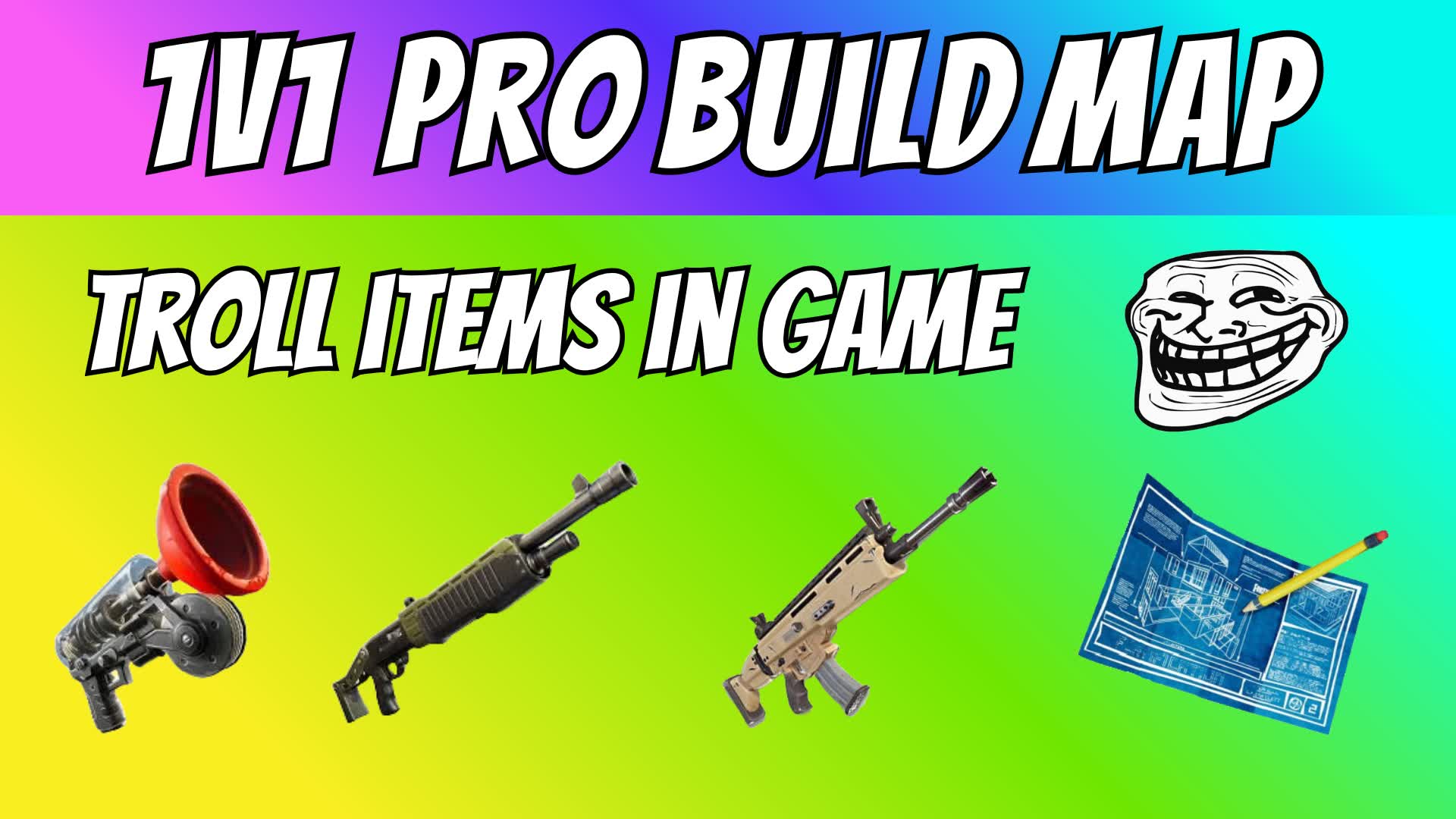 1v1 Build Pro Map