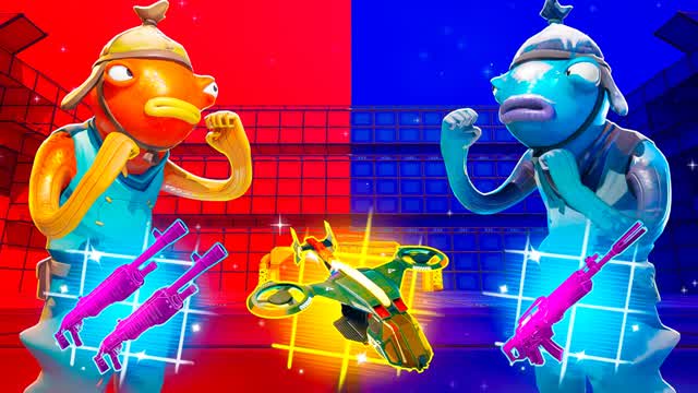 HUGE RED VS BLUE 🔴🔵 (BRAINROT WEAPONS)