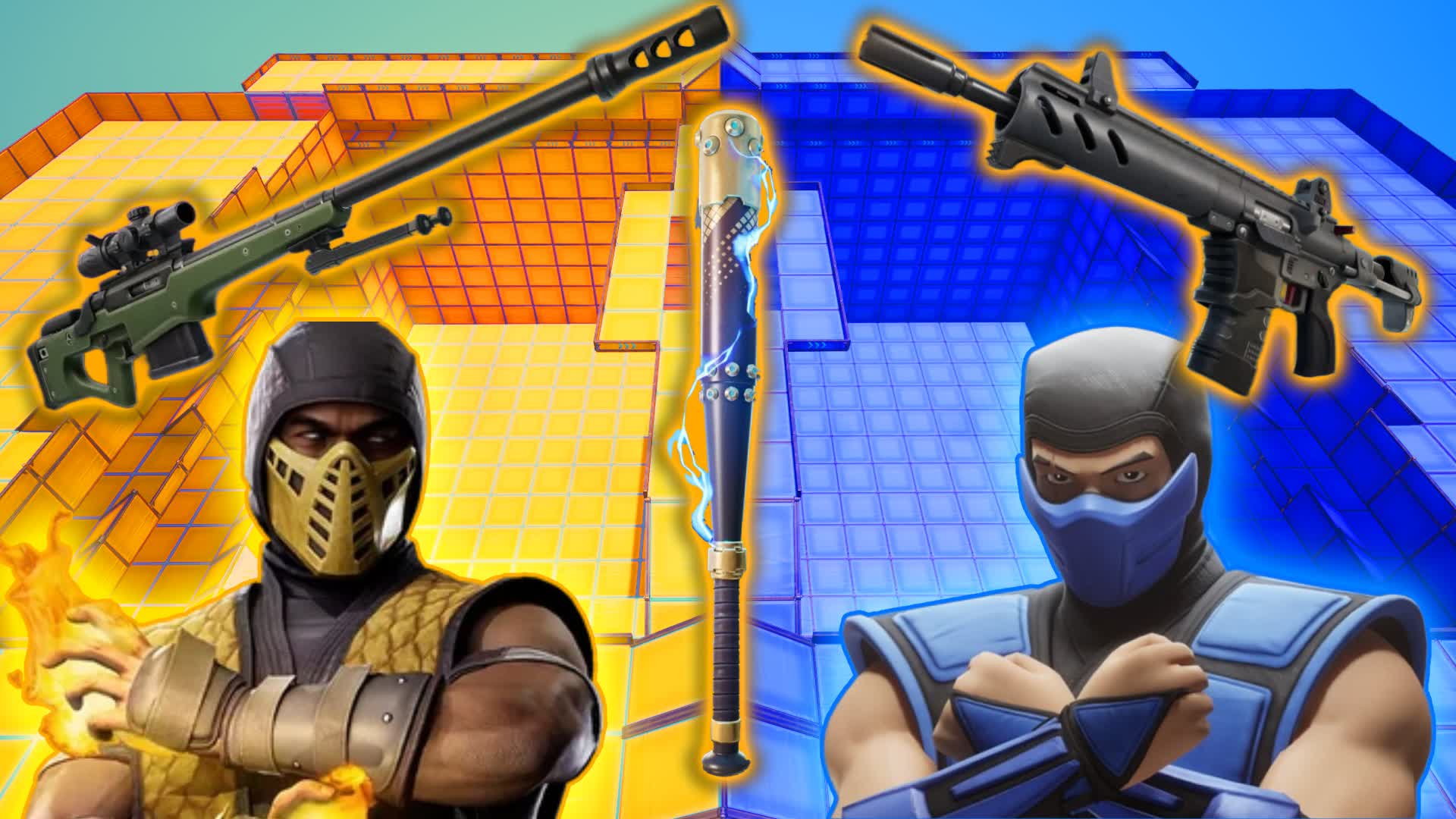 SCORPION VS SUB SEASON 2 🔴RED VS BLUE🔵
