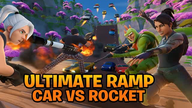đ ULTIMATE RAMP - CAR VS ROCKET đđ„