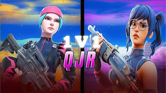QJR 1V1 Build fights | انزلي بالبناء ✌