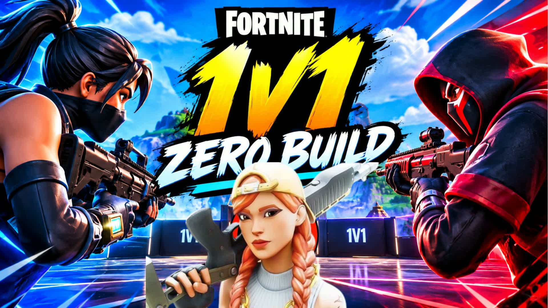 1v1v1 Zero build