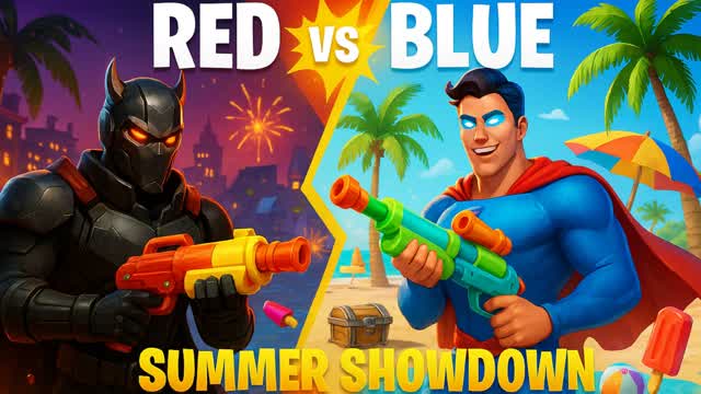 SUMMER SHOWDOWN HEROES RED VS BLUE🌊☀️