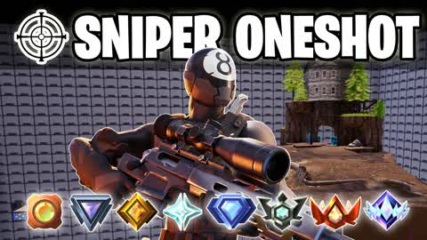 🎯 ONE SHOT SNIPER MAP 🏆