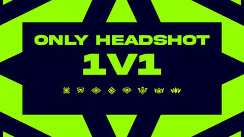 ONLY HEADSHOTS 1V1🤯