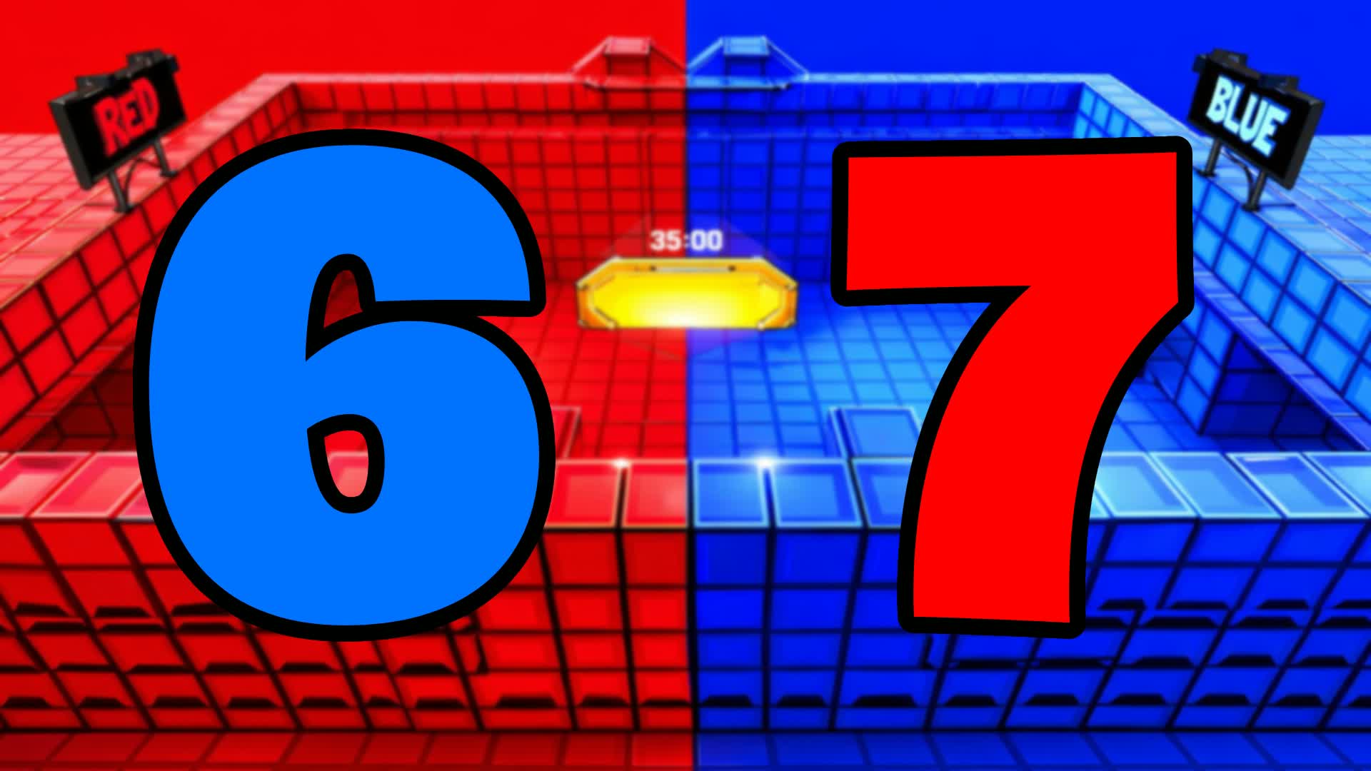RED VS BLUE 🔴🔵 MEGAEVENT🏆
