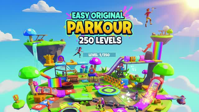 💖EASY ORIGINAL PARKOUR 250+💖