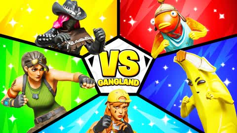 TILTED GANGLAND 🏙️: 5-Team FFA