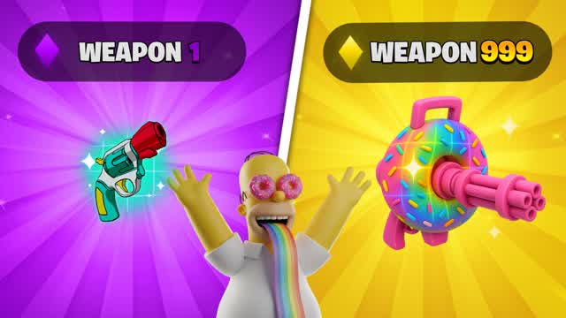 🍩 SIMPSON'S TOWN - GUN GAME 🍩