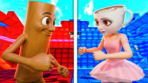 RED VS BLUE 🔴🔵 CRAZY NUKE!
