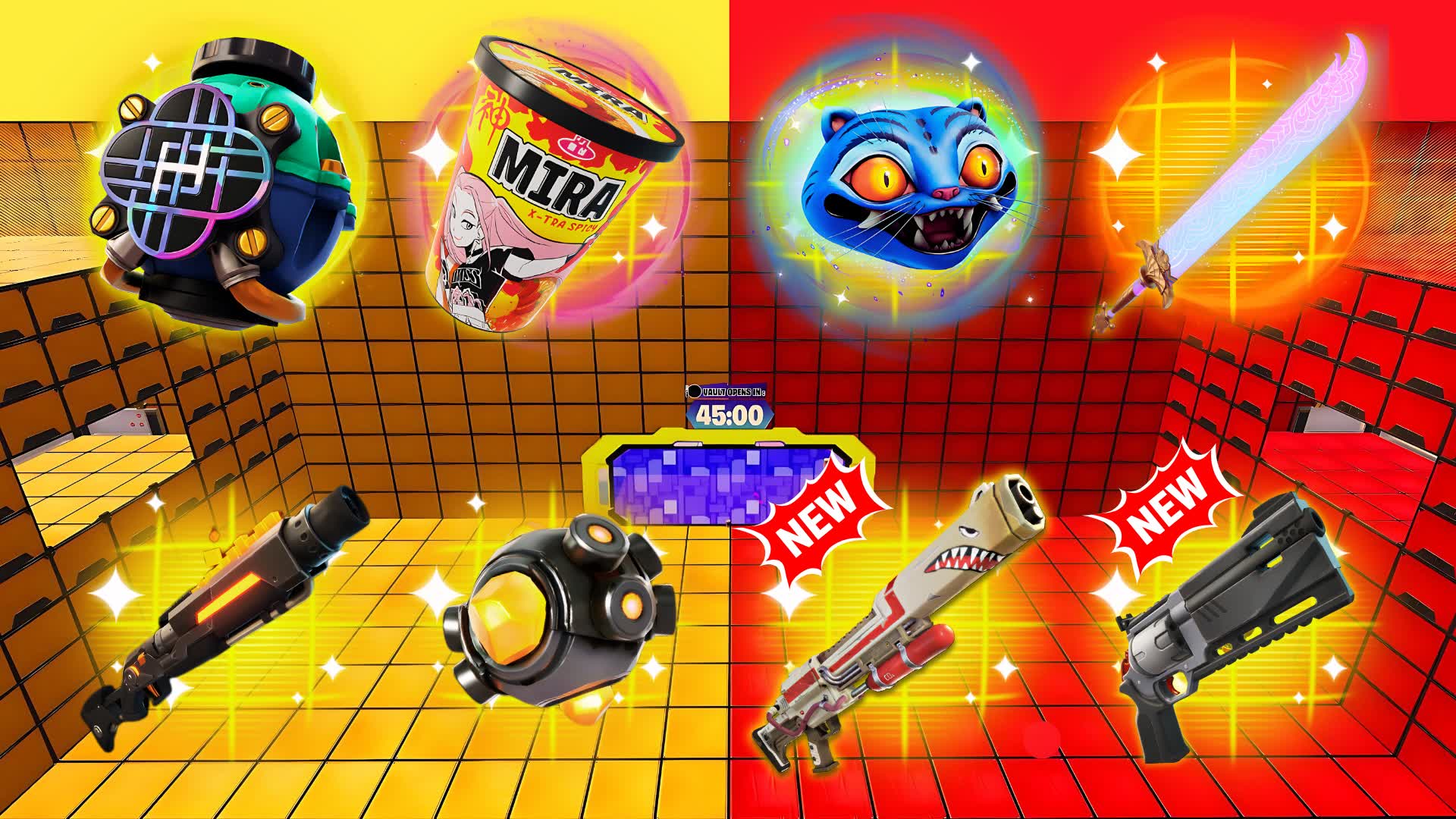 NEW COMBAT - KPOP - レッド vs イエロー🔴🌕