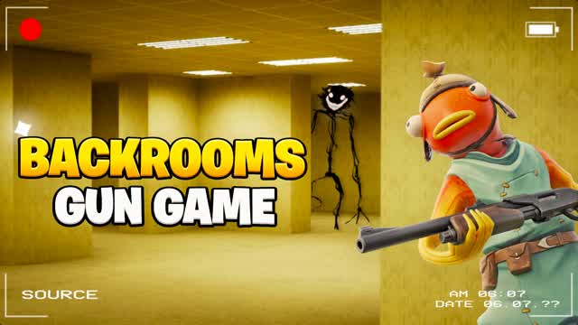 BACKROOMS [GUN GAME] ONE SHOT⭐️