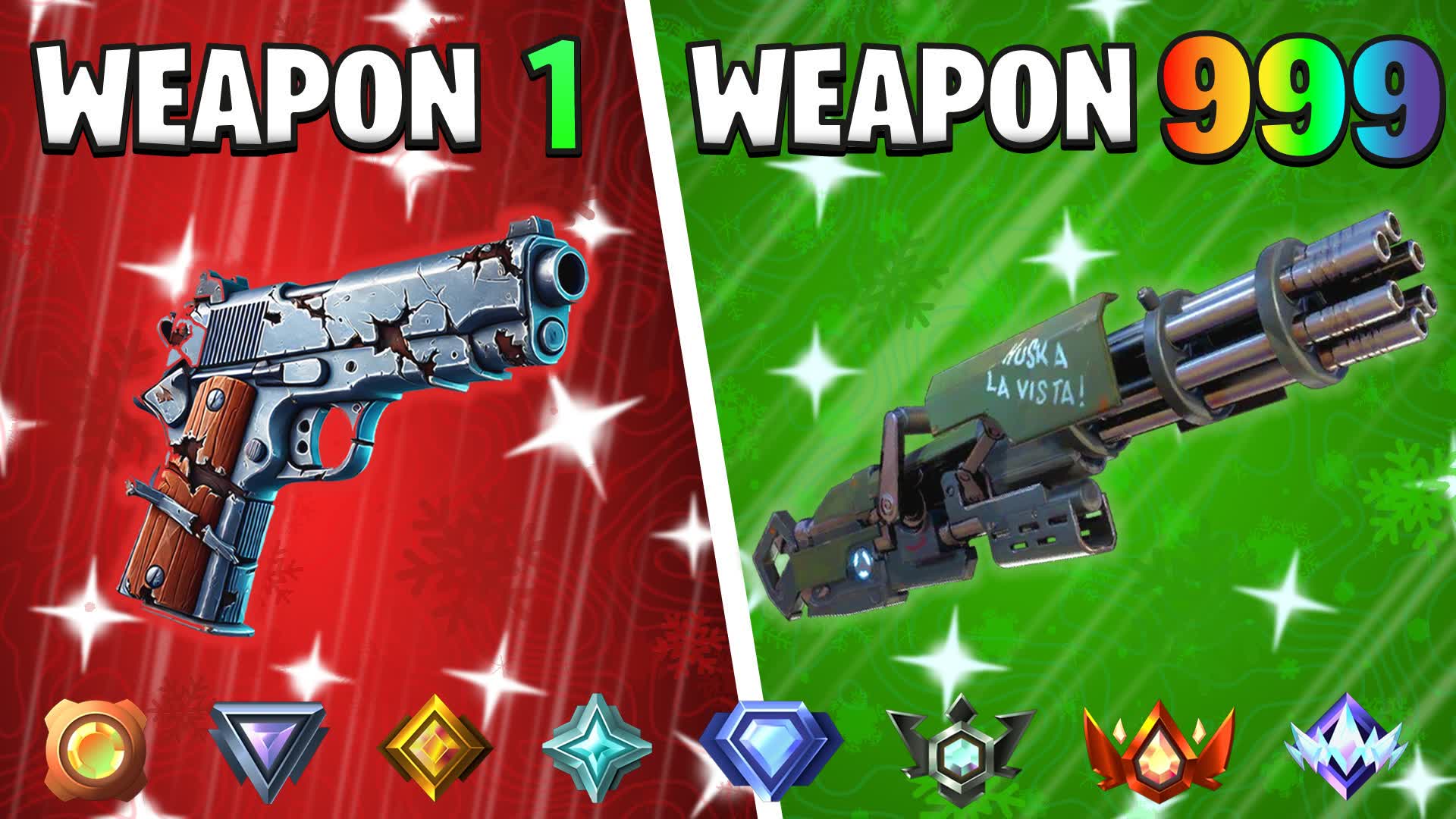 😎CLASSIC GUN GAME🔫ONE SHOT🎯