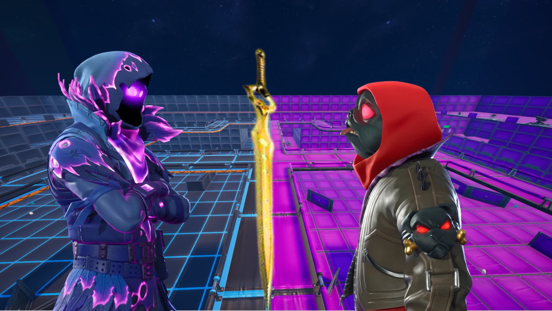 Black vs Purple ~NexusGames~ - fortnite