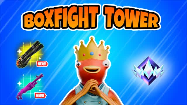 BOXFIGHT TOWER 1v1 👑 8 FLOORS