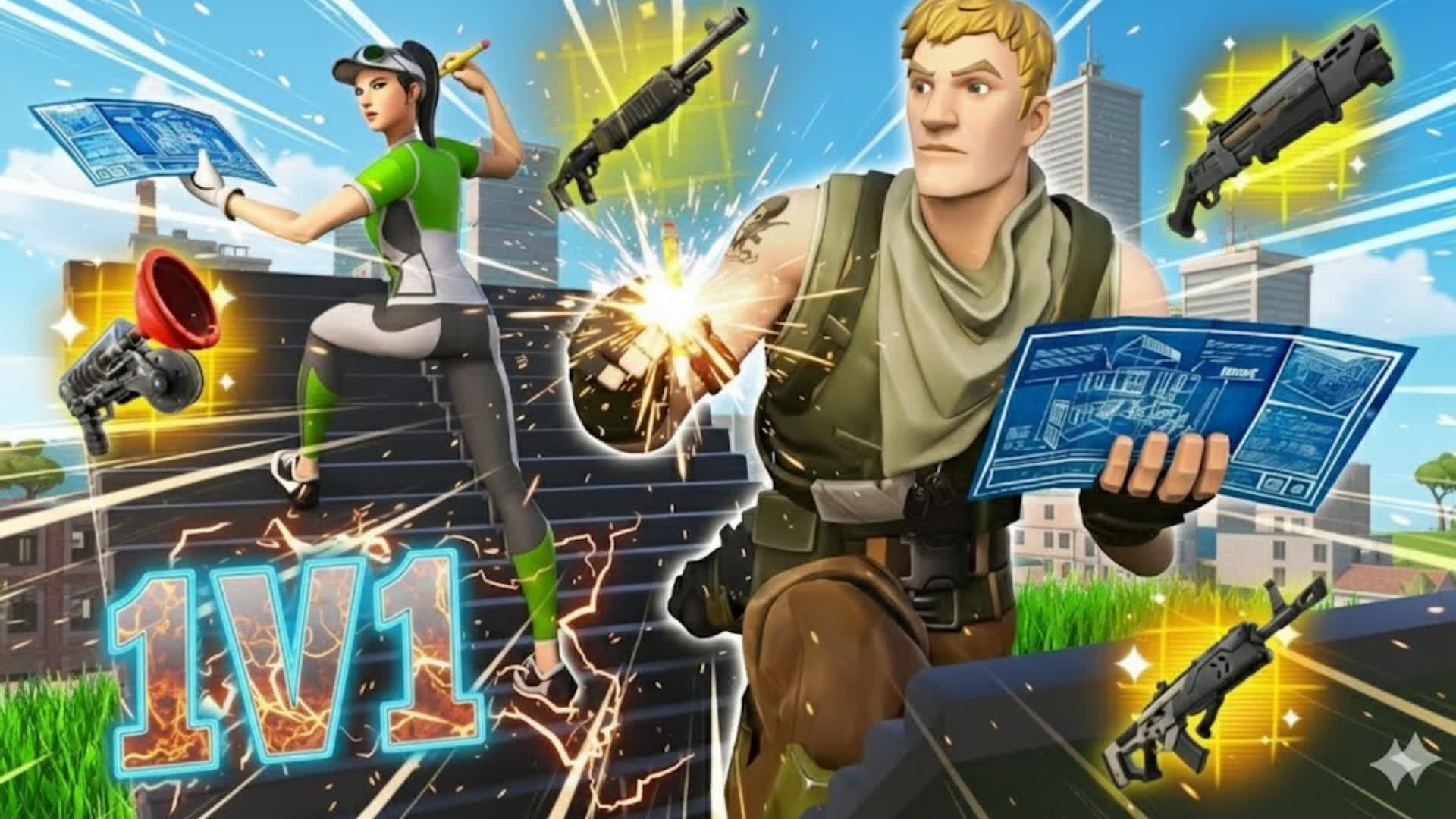 1V1 BUILD FIGHTS [MIMIENCO]
