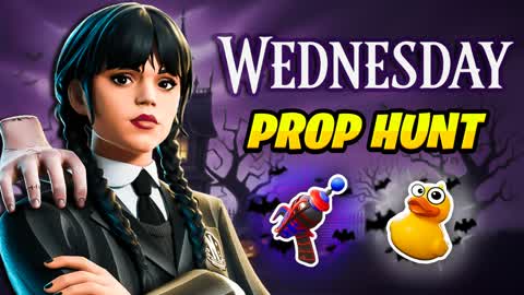 Wednesday's Mansion Prop Hunt