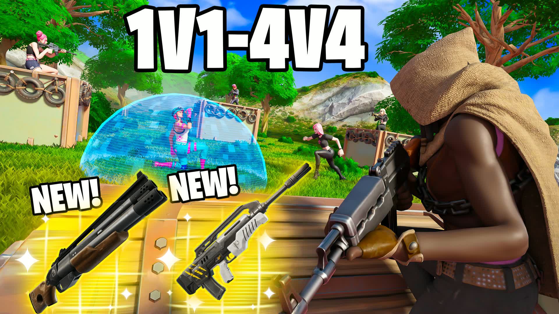 Zero Build 1v1-4v4 - Versatile