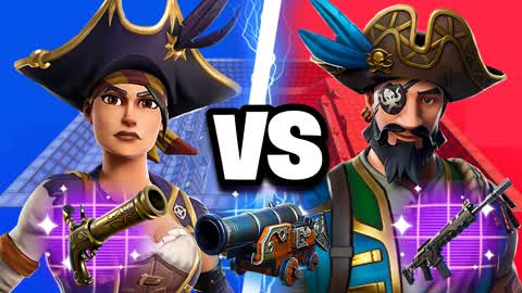🏴‍☠️ PIRATES RED VS BLUE 🔴🔵🏴‍☠️