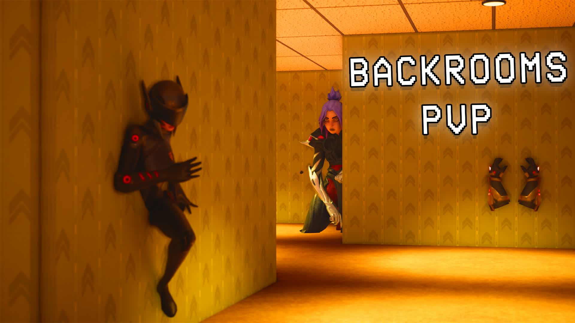 BACKROOMS PVP 🟨 THE BACKROOMS