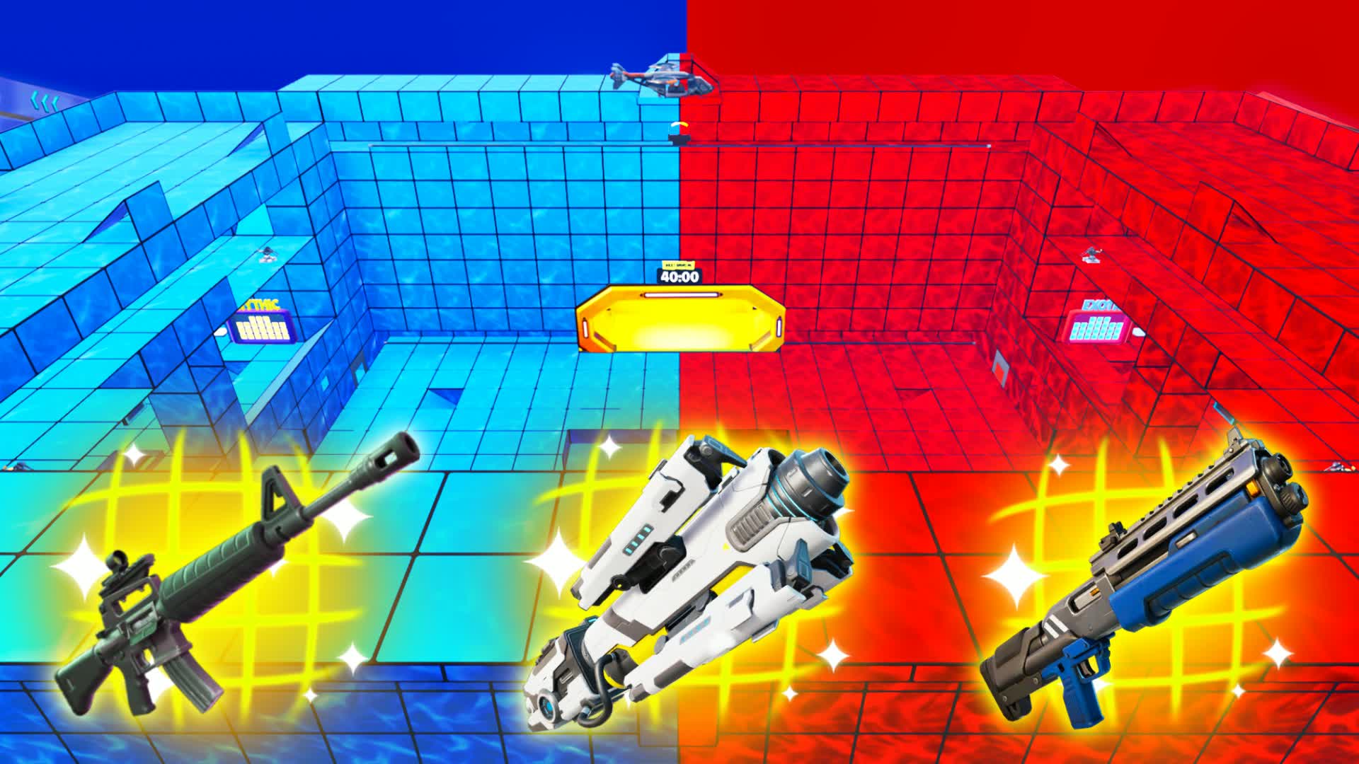 アクション レッド vs ブルー 🔴🔵