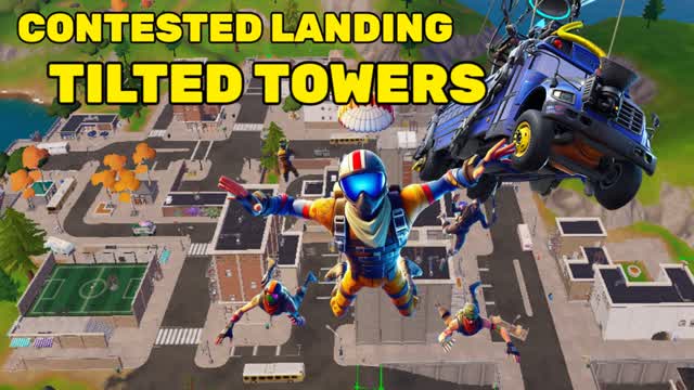 Tilted Towers - Contested Landing