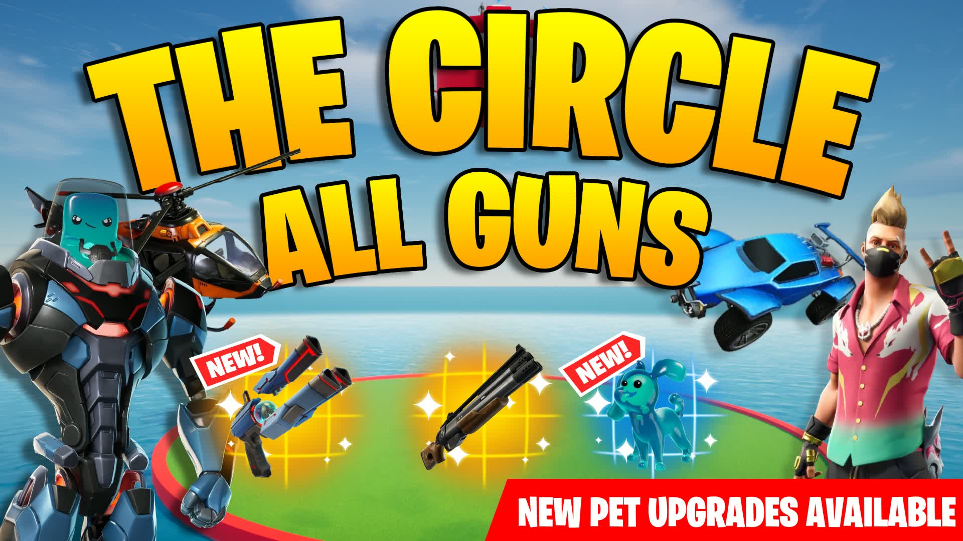 The Circle 1v1 - All Guns