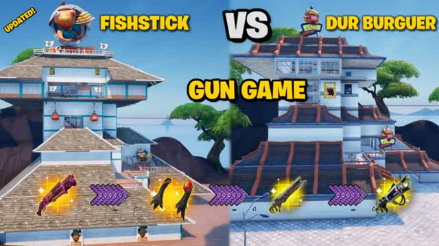 Mega Durr Burguer VS Fishstick GUNGAME