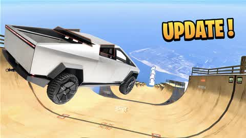 CYBERTRUCK MEGA RAMP
