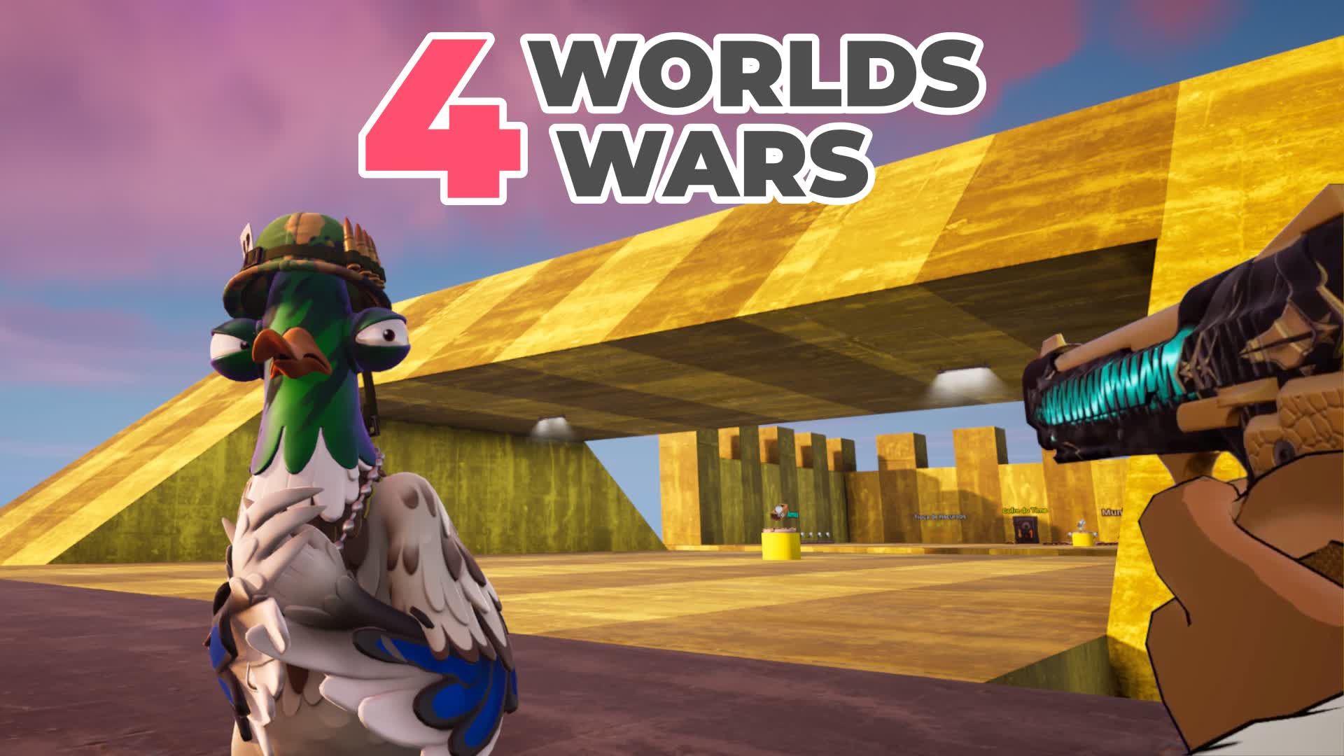 4 Worlds Wars - Intense Team PvP